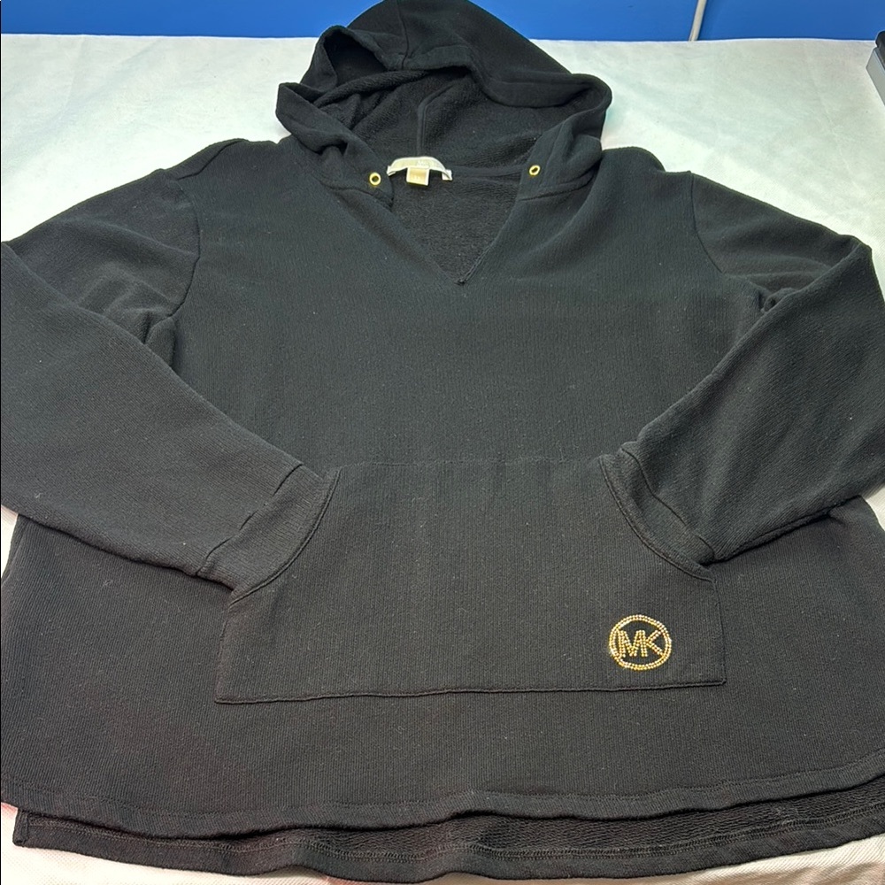 Michael Kors Black Hoodie Sweater